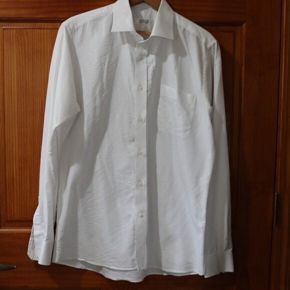 Zeglio White Button Down Shirt - Picture 2 of 9